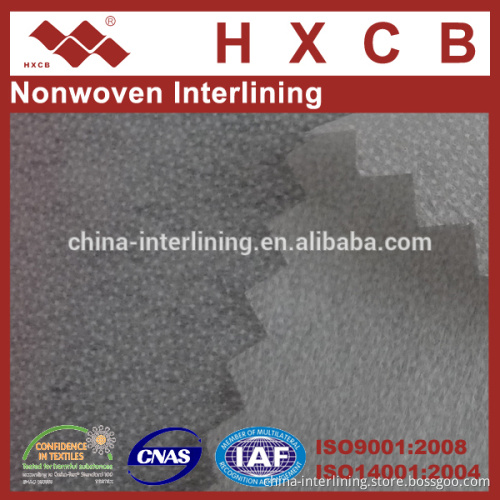 Polyester&Nylon Fusible Nonwoven Interlining Fabric